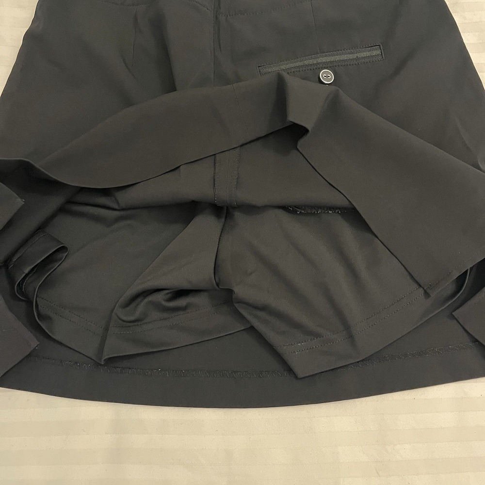 Lady Hagen Womens Black Essential Core Back Zip Golf Athletic Skort Size 0 - Picture 9 of 12